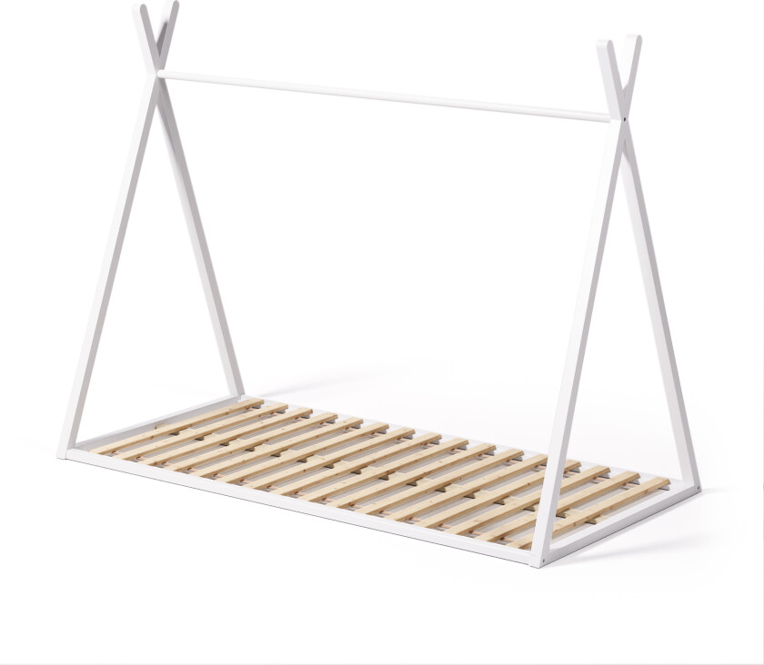 LAFORMA Maralis tipi barneseng - hvit bøketre (for 90x190 cm madrass)