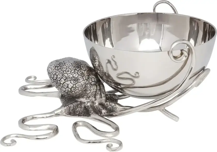 KARE DESIGN Octopus vinkjøler - sølv aluminium (Ø45)