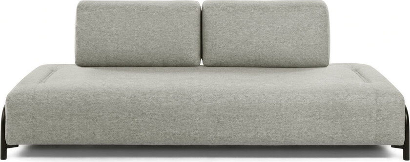 LAFORMA Compo 3-seters sofa - beige stoff og metall