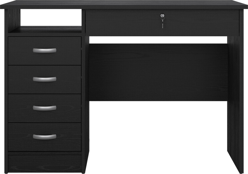 TWILUM Function Plus Skrivebord - PakkeSort ask Svart ask