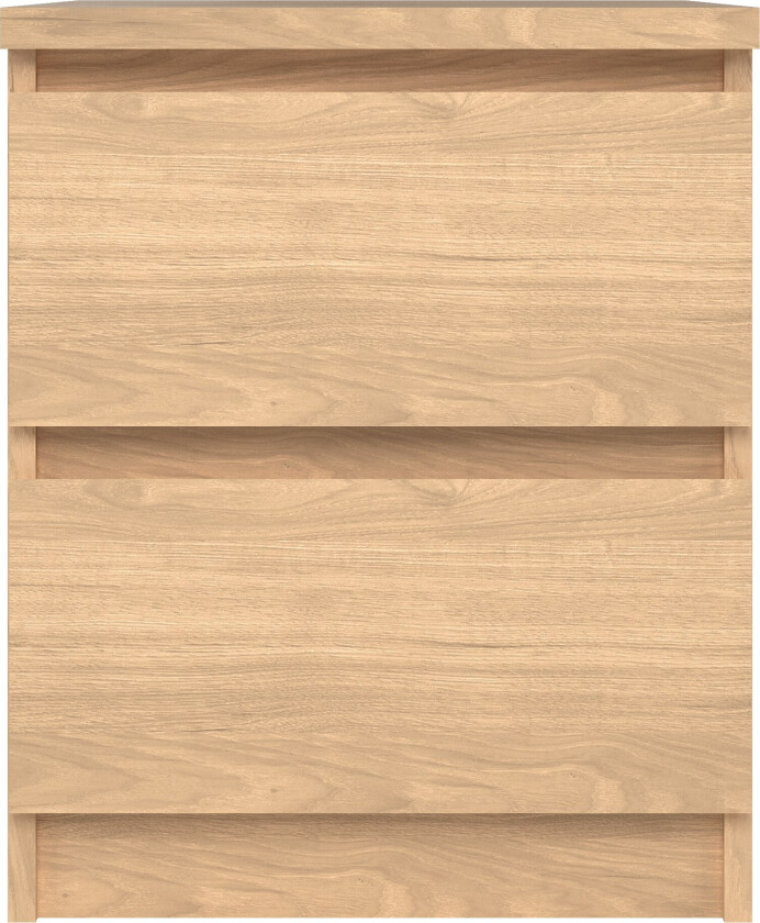 TWILUM Naia Nattbord 2 skuffer - ParcelJackson Hickory