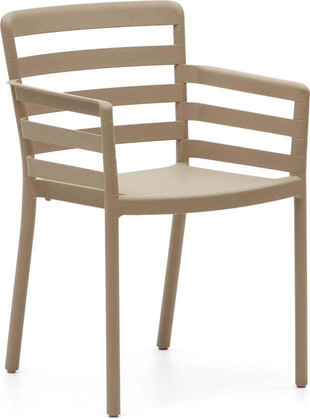 LAFORMA Nariet hagestol, med armlener - beige plast