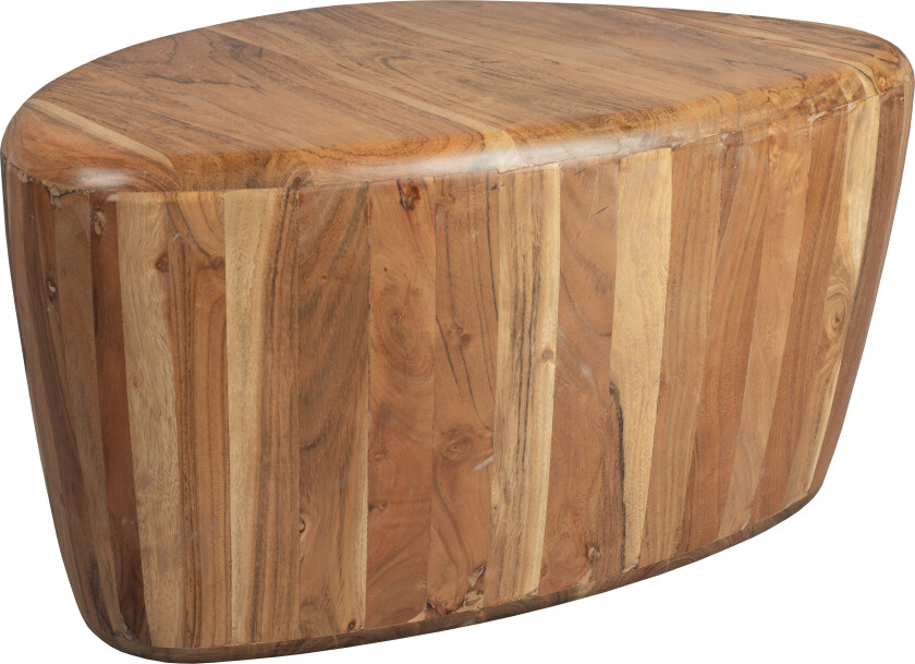 DUTCHBONE Ayla salongbord, økologisk - brunt akasietre (58x45)