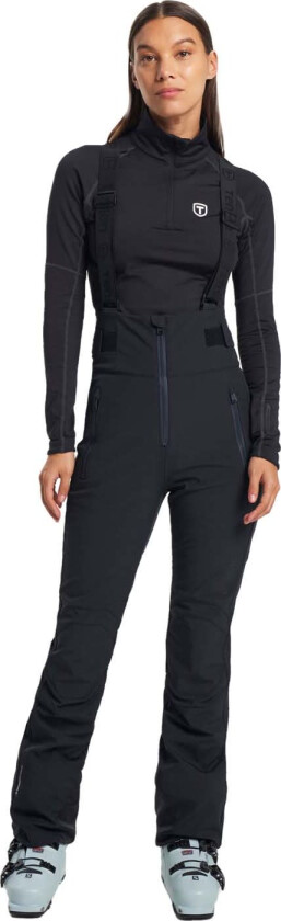 Women's Grace Softshell Ski Bib XS, Black