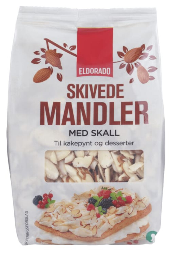 Mandler Skivede m/Skall 150g