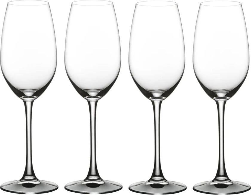 Vivino champagneglass 26 cl 4-pakning Klar