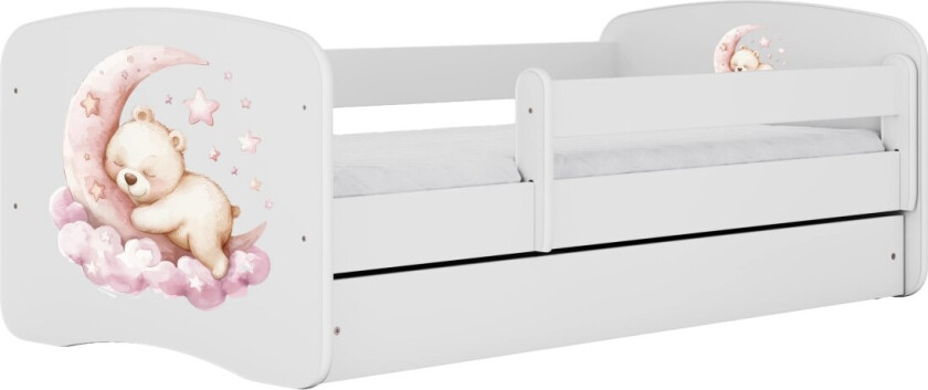 KOCOT KIDS Seng babydreams white dream uten skuff med madrass 180/80