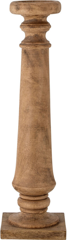 BLOOMINGVILLE Noore Pidestal Lysestake, Natural, Mango