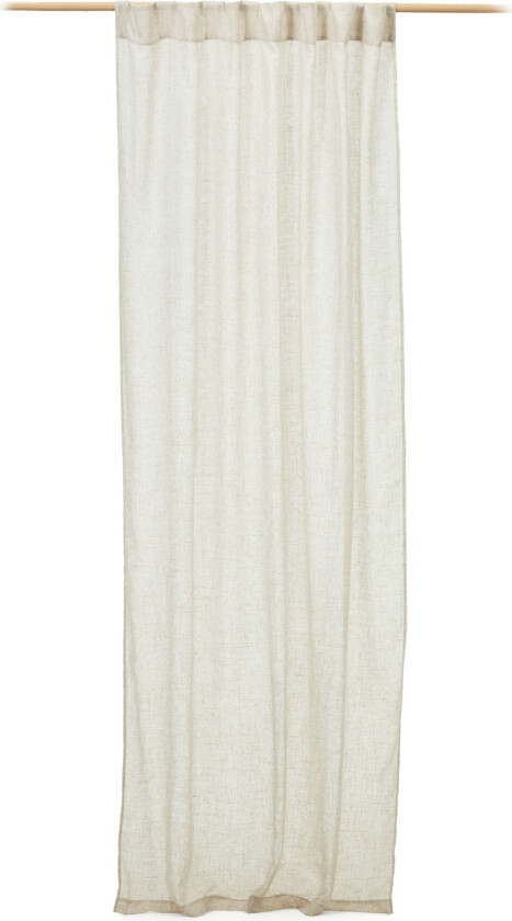 LAFORMA Mahina gardin - beige bomull (140x260)