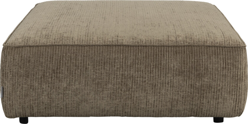 ZUIVER Hunter Sofa Element 1,5-seter, uten rygg - mosefløyel og plast