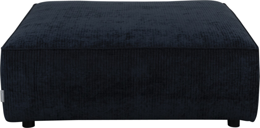 ZUIVER Hunter Sofa Element 1,5-seter, uten rygg - marine fløyel og plast