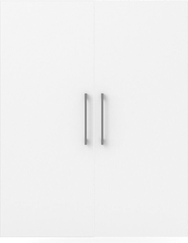 TWILUM Prima 2 dører - hvit melamin