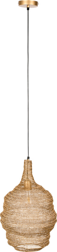 WHITE LABEL LIVING Lena M taklampe - messingjern