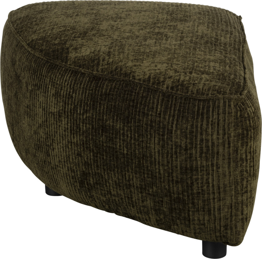 ZUIVER Hunter Sofaelement Pai Puff, Venstre - skogsfløyel og plast