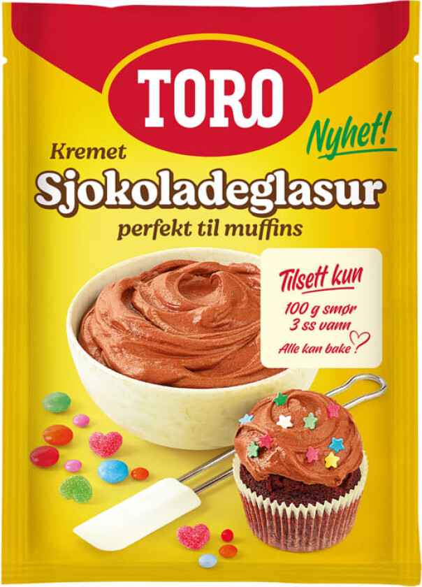 Sjokoladeglasur Kremet 126g