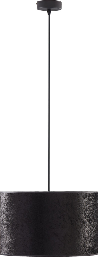 Tercino taklampe 380 - gull og sort stoff