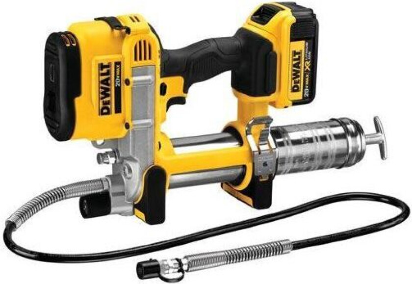Bilde av Dewalt DCGG571M1 Fettsprøyte med batteri og lader