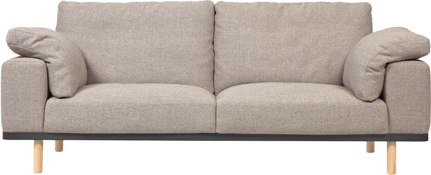 LAFORMA Noa 3-seters sofa - beige polyester