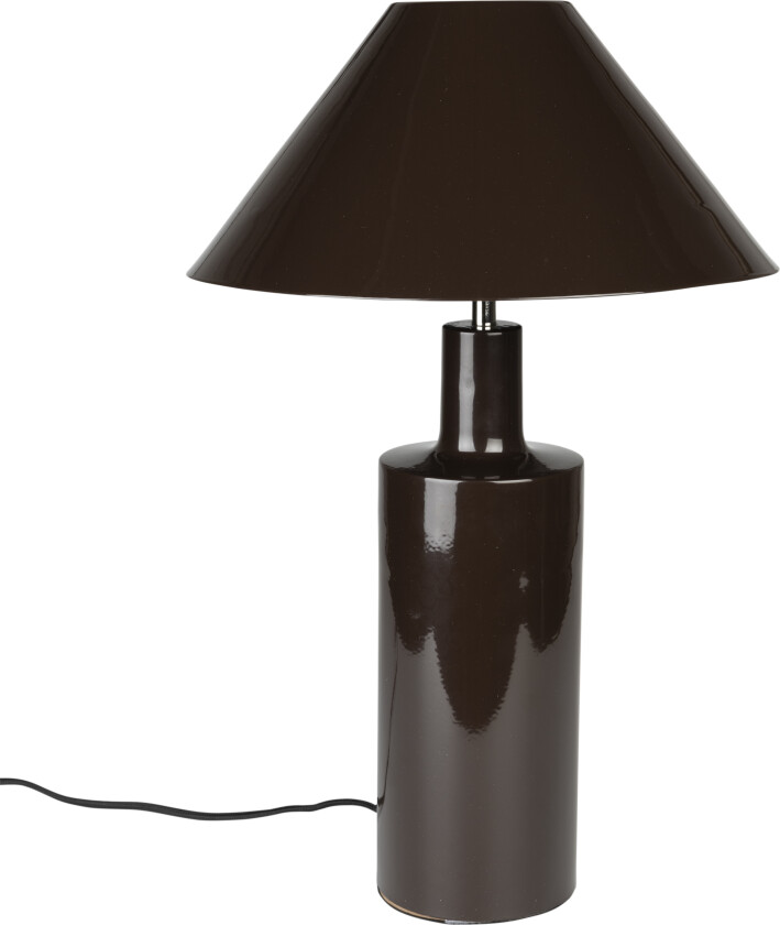 ZUIVER Wonders bordlampe - skinnende brunt jern