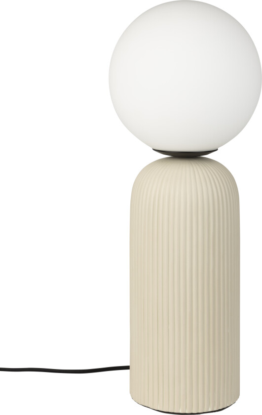 ZUIVER Dash bordlampe M - opalglass og riskeramikk