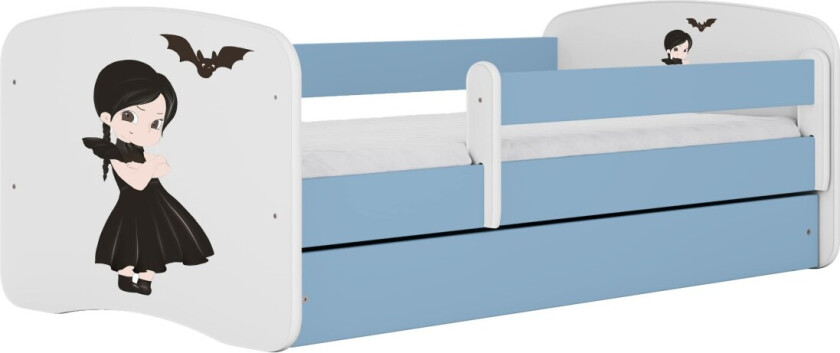 KOCOT KIDS Seng babydreams blue wednesday uten skuff med madrass 140/70