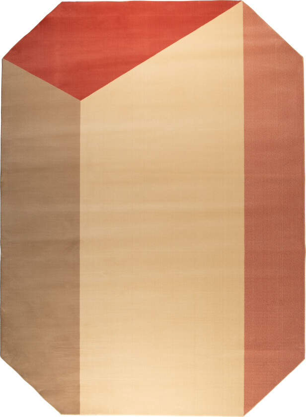 ZUIVER Harmony teppe, med mønster - Toscana og rosa decolan (200x290)