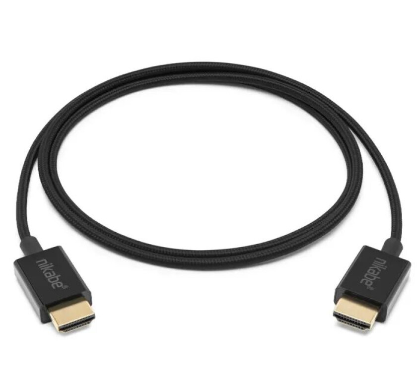 Ultra Slim HDMI-kabel med 8K-støtte - Svart 1 m
