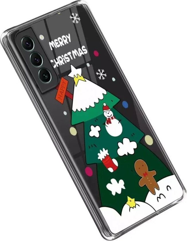 Samsung Galaxy S23 TPU Plast Jul Deksel - Juletræ