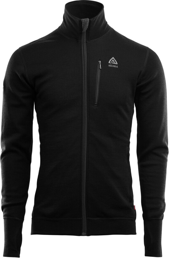 Men's DoubleWool Jacket L, Jet Black/Marengo