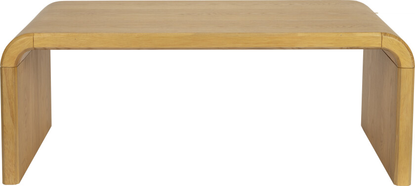 Bilde av ZUIVER Brave salongbord, rektangulært - naturlig eikefiner og gummitre (120x60)