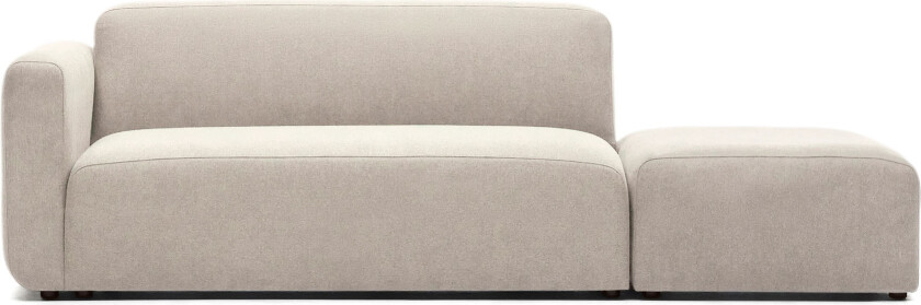 LAFORMA Neom 2-personers modulsofa med ryggmodul - beige stoff (244cm)