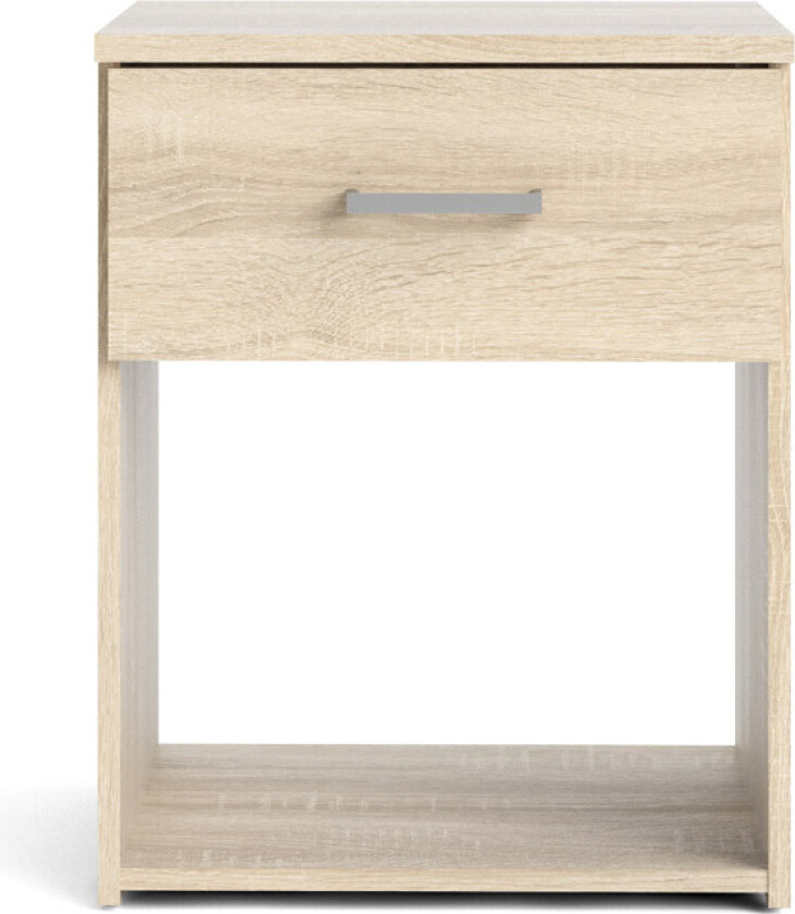 Bilde av TWILUM Space nattbord - eikestruktur, m. 1 skuff og 1 rom