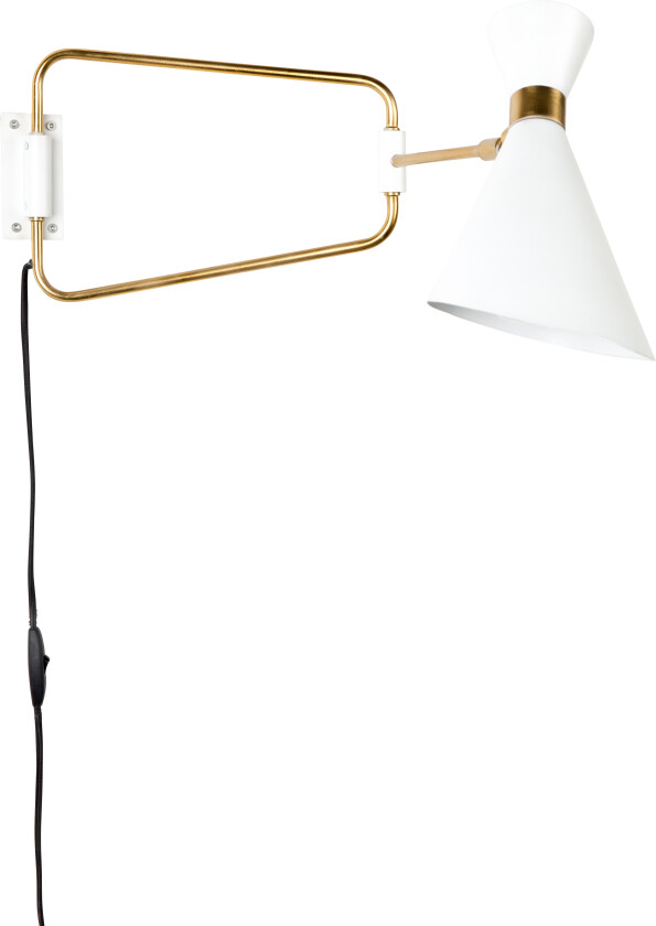 ZUIVER Vegglampe Shady White