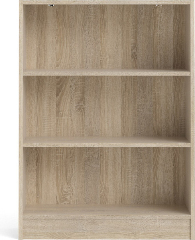 TWILUM Basic bokkasse - eikestruktur, m. 2 hyller