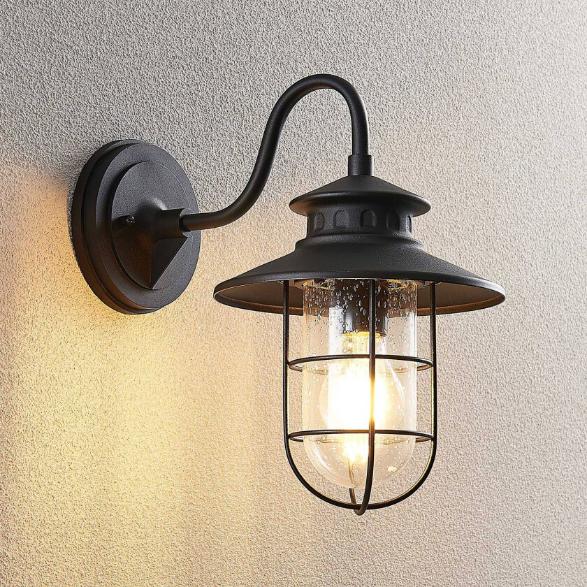 Kyan utendørs vegglampe, høyde 32 cm