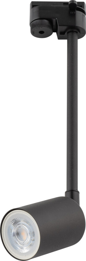 Tracer Lang taklampe - svart metall