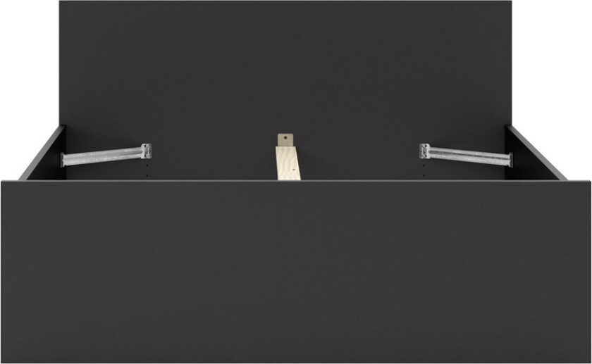 TVILUM Naia sengeramme - matt svart (140x190)