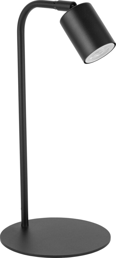 Logan bordlampe - svart metall