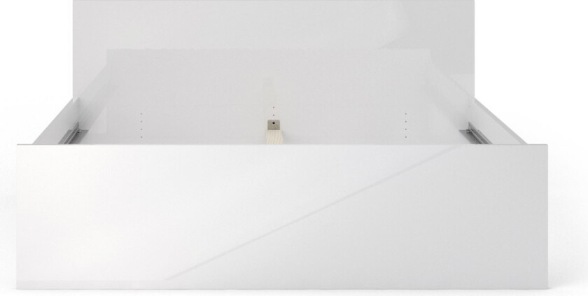 TVILUM Naia sengeramme - hvit høyglans (160x200)