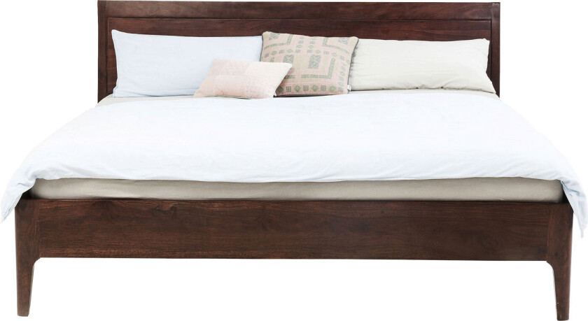Bilde av KARE DESIGN Brooklyn Walnut sengeramme - valnøttbrunt sheesham-tre (160x200)