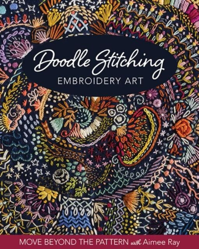 Doodle Stitching Embroidery Art av Aimee Ray