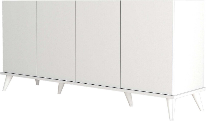 NORDVÄRK Elegant konsoll, hvit