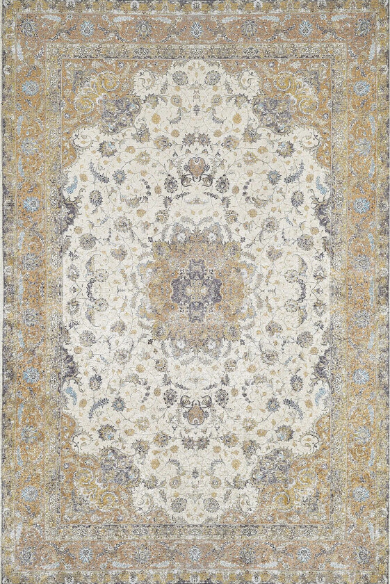 TEPPI Woopamuk028 mønstret teppe, rektangulært - flerfarget bomull og polyester (180x280)