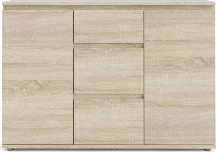 TVILUM Nova skjenk - Naturfarget kompositttre, eikestruktur, (84x40)