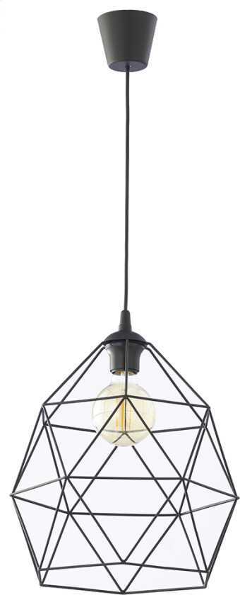 Galaxy taklampe, Large - svart metall