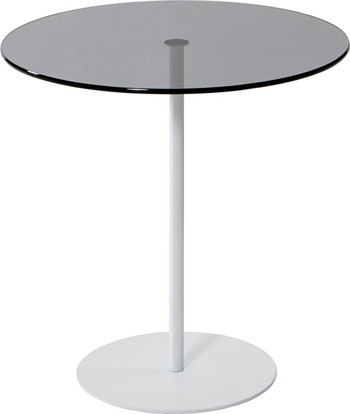 Chill sidebord, hvitMørkegrå