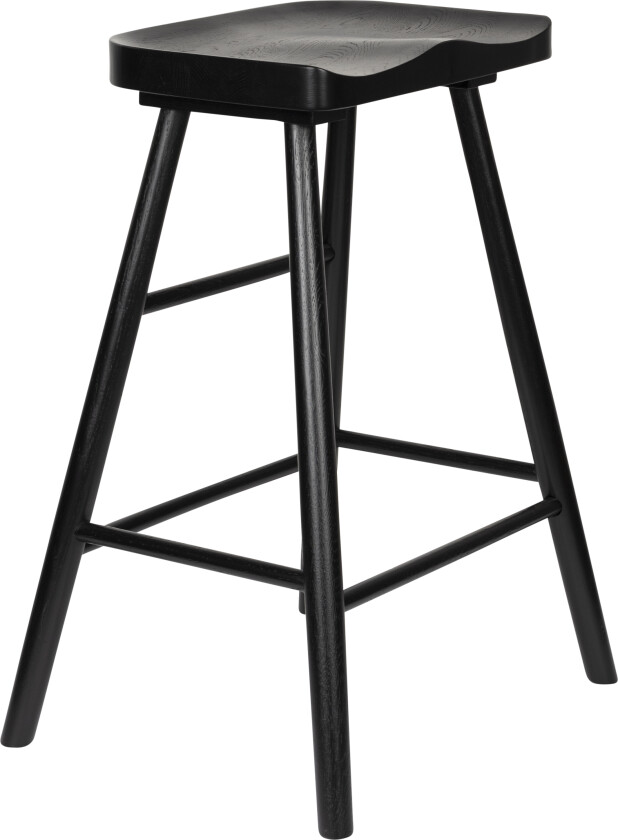 WHITE LABEL LIVING Vander benkestol, med fotstøtte - naturlig eik