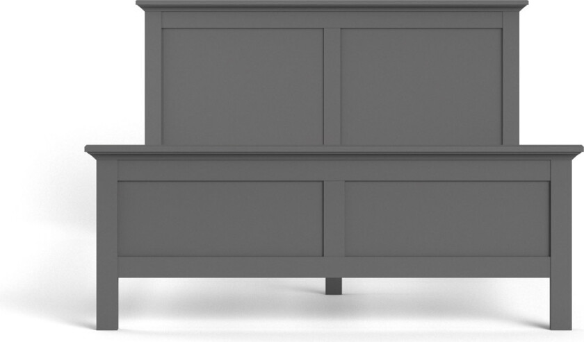 Bilde av TVILUM Paris sengeramme - matt grått tre (160x200)