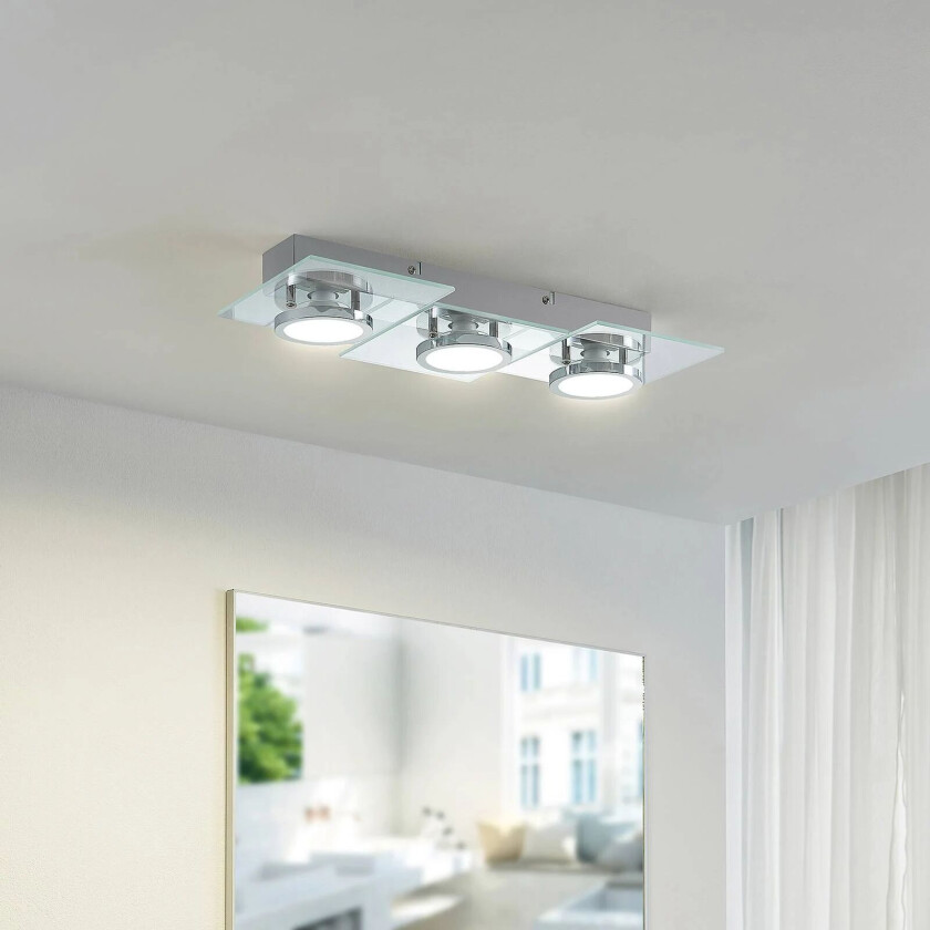 Imiria LED-taklampe, 3 lyskilder