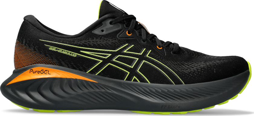 Asics Men's Gel-Cumulus 25 GORE-TEX 44.5, Black/Neon Lime